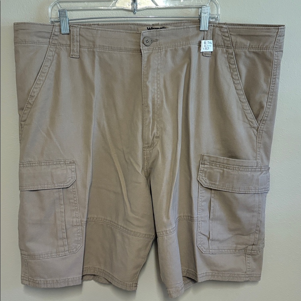 Wrangler Authentics Khaki Cargo Shorts
